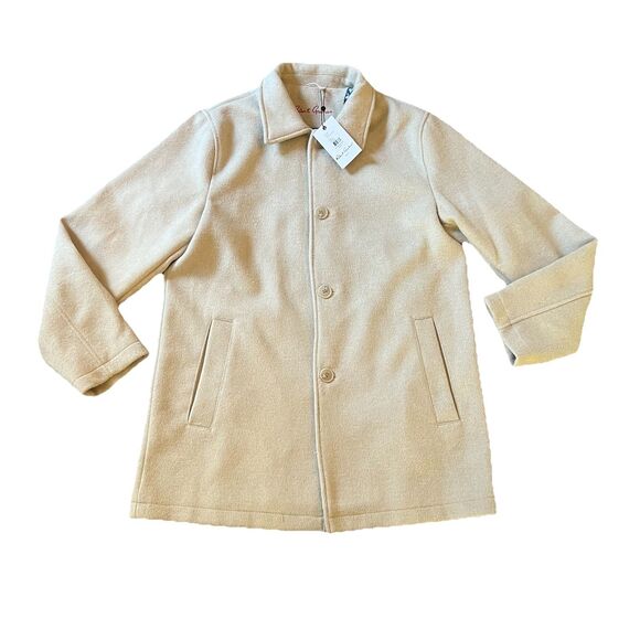 Robert Graham Men’s Car Coat Medium Wool Blend - Picture 4 of 6